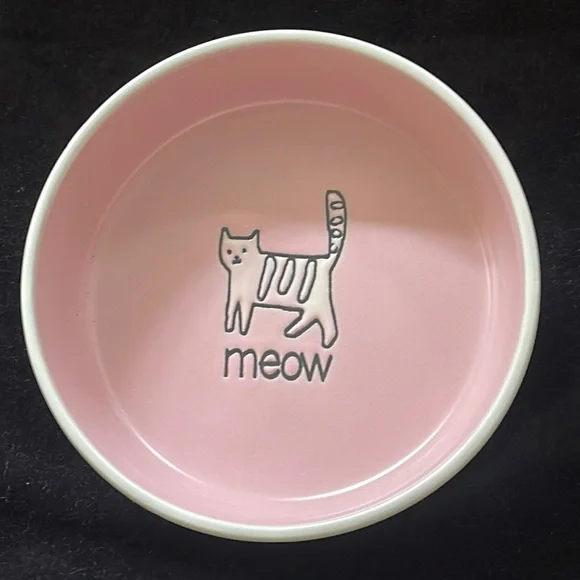 Meow Cat Bowl. Small - Picture 2 of 9